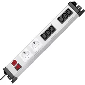 KOPP RAZDELILNA LETEV POWERVERSAL, 2 OBIČAJNI VTIČNICI + 6 IEC-VTIČNIC