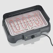 Severin Električni namizni žar z rešetko iz nerjavečega jekla