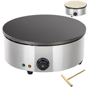 Royal Catering GASTRONOMSKI PAKIRALNIK ZA PALAČINKE, OKROGLI KROŽNIK S TEFLONSKIM PREMAZOM, PREMER 40 CM