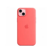 APPLE Zaštitna maska za IPhone 15 Plus, Silicone Case w MagSafe - Guava, Roze, mt163zm/a