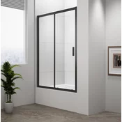 DEEP BLACK Tuš vrata 1100x1650mm, prozorno steklo - Polysan - DEEP - 24 - Alcove by - 1100 - 1650 - 6 - 14
