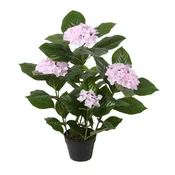 Homestar Umetna rastlina WIND HYDRANGERA H80cm, roza