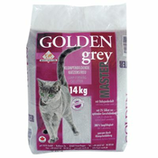 12 + 2 kg gratis! Golden Grey Master pesek za mačke 14 kg - 14 kg