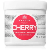 Kallos KJMN Professional Cherry vlažilna maska za poškodovane lase 275 ml
