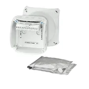 Hensel WP 0606 G siva vodootporna kutija za kabelne prikljucke s brtvnim mortom 62000105