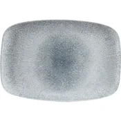CHURCHILL Raku Topaz Blue plitev krožnik, pravokoten, dolžina: 344 mm (6 kos)