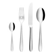 Set pribora s srčkom 54 kosov — Alpha - 130293
