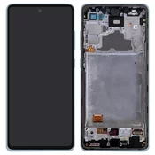 SAMSUNG Originalni zaslon Samsung Galaxy A72: LCD zaslon na dotik, servisni paket - moder, (21733344)