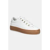Usnjene superge Furla Enjoy Lace-Up Sneaker