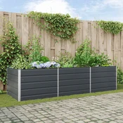 Sadilica Antracit 290 x 100 x 75 cm Cinkani celik