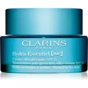 Clarins Hydra-Essentiel [HA2] Silky Cream SPF15 dnevna krema za obraz normalna koža 50 ml za ženske