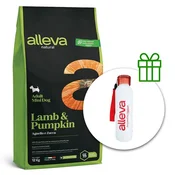 Alleva NATURAL dog lamb & pumpkin adult mini 12 kg + termo steklenica BREZPLAČNO
