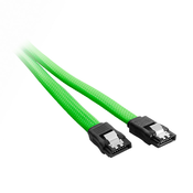 CableMod ModMesh SATA 3 kabel 60cm-zelena (CM-CAB-SATA-N60KLG-R)
