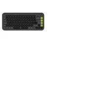 Logitech POP Icon Keys tipkovnica Univerzalno Bluetooth QWERTY US Mednarodna Grafit, Zeleno