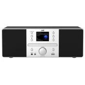 JVC RD-E874B Tower Bluetooth 20 W Black, Silver