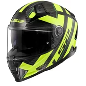Integralna motociklistička kaciga LS2 FF811 Vector II C Strong crno-fluo žuta
