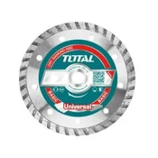 TOTAL Univerzalna turbo dijamantska rezna ploca 230mm suvo/mokro