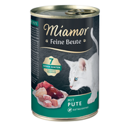Miamor Mačja hrana Feine Beute, konzerva 400 g - Puran