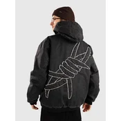 Broken Promises Barbed Work Jacket grey