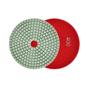 GEKO G78920 Polirna plošča za mokro brušenje lončevine 125 mm GR400