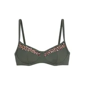 LASCANA Bikini gornji dio bež / smeđa / maslinasta