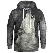 Aloha From Deer Unisexs White Wolf Hoodie H-K AFD200