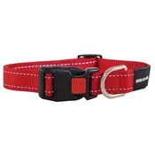 MATIS Klik Ogrlica za psa City Style S - 1,3 cm/23-30 cm / Crvena
