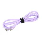 Data kabl REMAX Bintrai RC-C139 Fast charging 60W Type C na Type C 1.2M ljubicasti