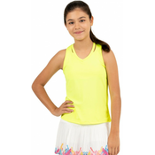 Majica kratkih rukava za djevojcice Lucky in Love Core V-Neck Cutout Tank Girls - neon yellow