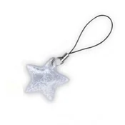 Altima Odsevna zadrga Star white