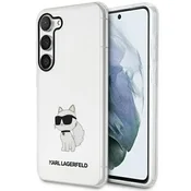 Karl Lagerfeld Karl Lagerfeld IML NFT Choupette - Ohišje za Samsung Galaxy S23 (prozorno)