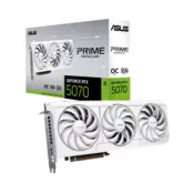 ASUS GeForce RTX 5070 NVIDIA 12 GB DDR7 192-bit PCIe grafička kartica PRIME-RTX5070-O12G-WHITE