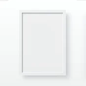 Wallity Ram za slike, Beli