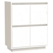 Vidaxl Komoda 60x34x75 cm trdna borovina