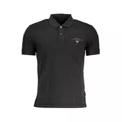 NAPAPIJRI Muška polo majica NP0A4GB4-ELBAS-JERSEY_NERO_041, Crna