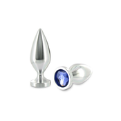 METALHARD ANAL PLUG DIAMOND CRISTAL BIG 10.16CM