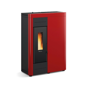 NORDICA termo pelet pec Virna Idro - 15,6 kW Bordeaux