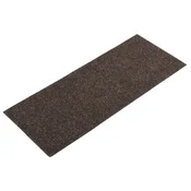 Vidaxl Preproge za stopnice samolepilne 15 kosov 60 x 25 cm temno rjave pravokotne