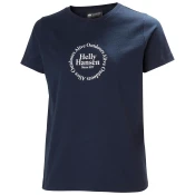 Helly Hansen W CORE GRAPHIC T-SHIRT 2.0, ženska majica, modra 54592
