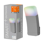 Ledvance - LED RGB Zunanja stenska svetilka SMART+ CURVE LED/9W/230V IP44