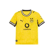 PUMA Funkcionalna majica Borussia Dortmund rumena / črna / bela