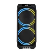 Ndr Bluetooth zvucnik 1306, Sa dva mikrofona, 60 W, 2x6.5 inca, Crni
