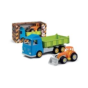 Tovornjak kiper z bagrom Traktor