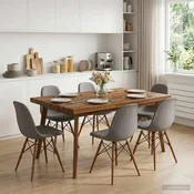 vidaXL Pravokotna miza 70 x 70 x 3 cm Kvadrat Masiven les akacije