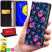 shumee Denarnica za Xiaomi Poco X7 Pro 5G - ovitek BLUEMOON s potiskom + 9H steklo