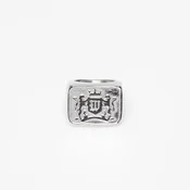 Prstan Wasted Paris U Crest Signet Ring Silver 7