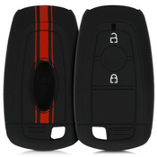 Silikonski etui za avtomobilske ključe za Ford Ford - rdeča - 27426