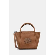 Karl Lagerfeld crossbody torbica ženska pletena K/AUTOGRAPH