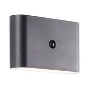 Brilliant - LED Zunanji polnilna stenska svetilka s senzorjem XINO LED/3W/5V IP44