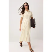 Trendyol Milla Ženska haljina Twoss25El00187, Žuta